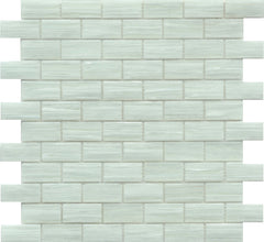Emser Swirl 12"x12" Mosaic 1"x2" Polished Pearl