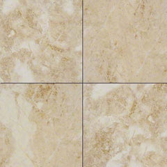 MS International Natural Stone Marble 12" x 12" Polished Crema Cappuccino (C)
