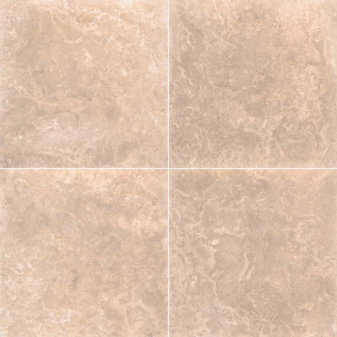 MS International Travertine 18" x 18" Tuscany Platinum