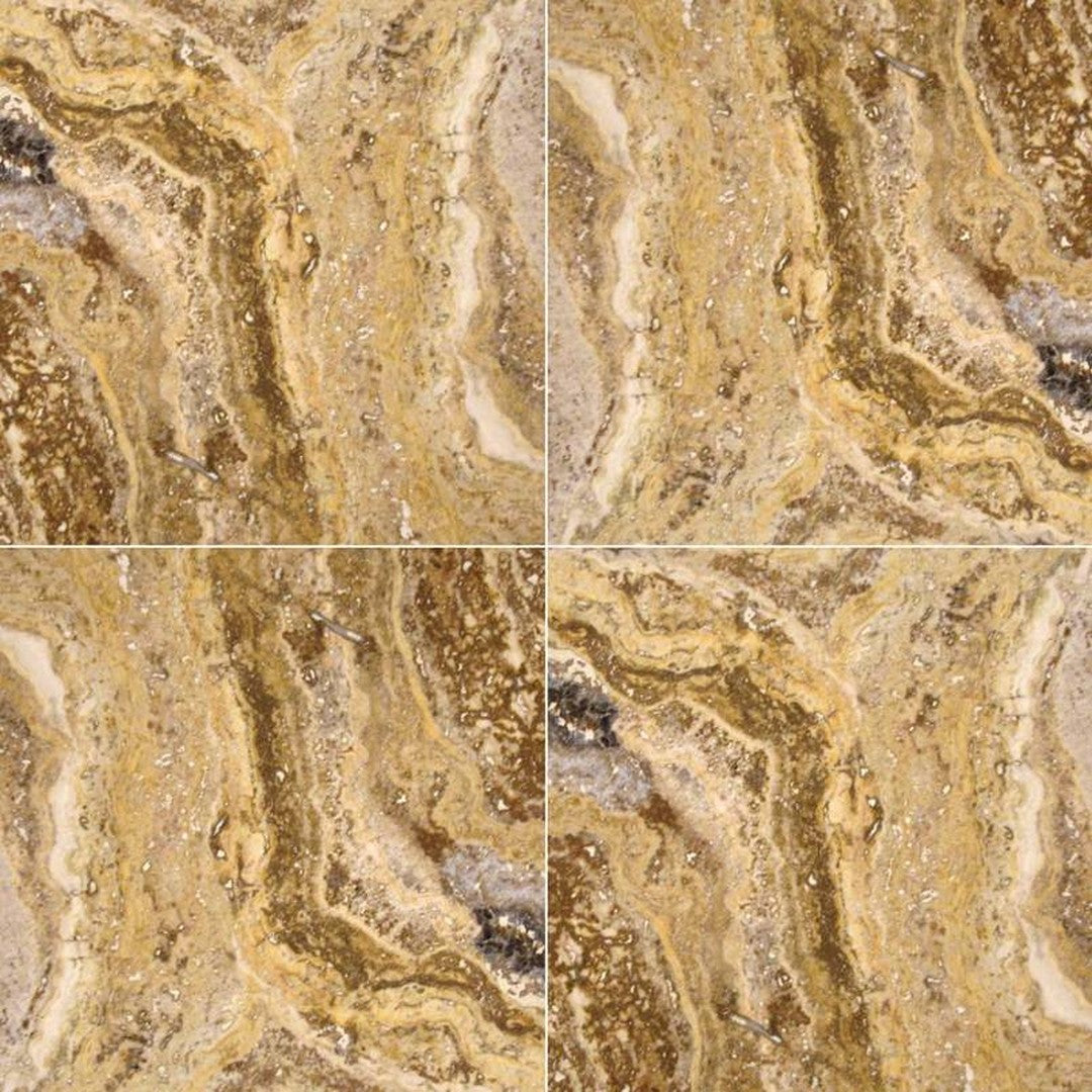 MS International Travertine 18" x 18" Scabas