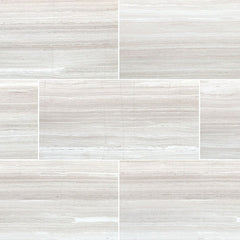 MS International Natural Stone Marble 18" x 36" Honed White Oak