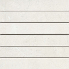 Emser Terramor 12" X 12" Stack Mosaic 2" X 12" Honed Bianco