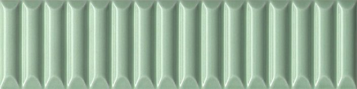 Emser Triveni 2" X 8" Glossy Jet Forest