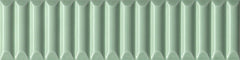 Emser Triveni 2" X 8" Glossy Jet Forest
