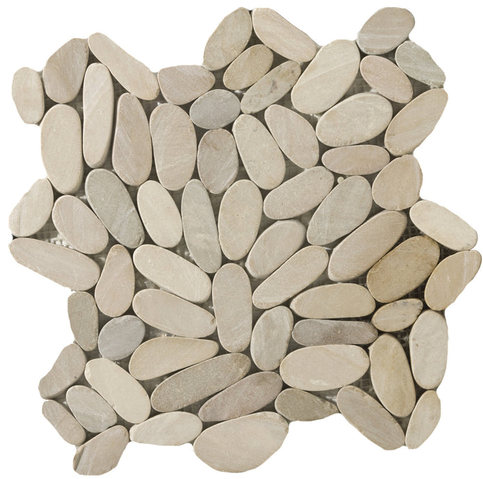 Emser Flat Venetian 12"x12" Mosaic 2"x2" Tan