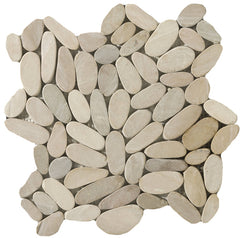 Emser Flat Venetian 12"x12" Mosaic 2"x2" Tan