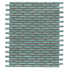 Emser Regala 12"x12" Mini Off-set Mosaic 1"x2" Polished Present