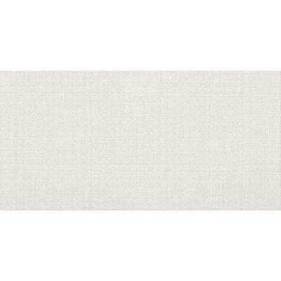 Daltile Fabric Art 12" X 24" Modern Textile Modern Textile White