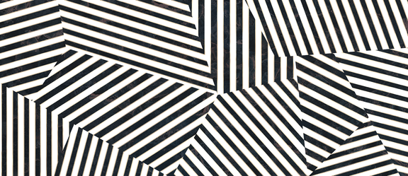 Emser Zambia 47" X 109" Deco Glossy Zebra