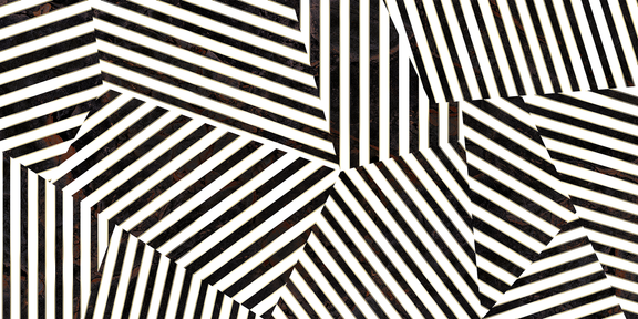 Emser Zambia 24" X 47" Deco Glossy Zebra