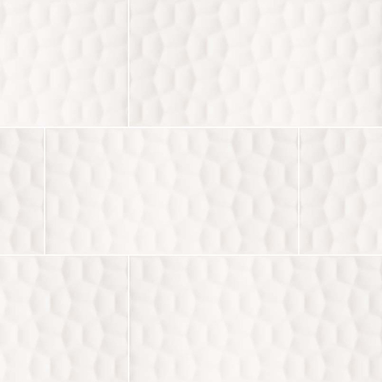MS International Adella Viso 12" x 24" Matte 8.8MM White
