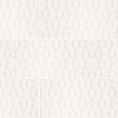 MS International Adella Viso 12" x 24" Matte 7.8MM White