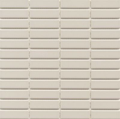 Emser Catch 11" X 12" Stack Mosaic 1" X 3" Glossy Fawn