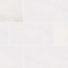 MS International Natural Stone Marble 12" x 24" Honed Bianco Dolomite