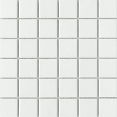 Emser Source 12"x12" Mosaic 2"x2" Pure White