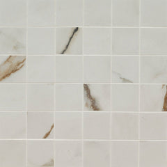 MS International Regallo 2" x 2" Mosaic Matte Calacatta Marbella