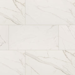 MS International Kaya 12" x 24" Polished Calacatta Venato
