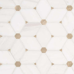 MS International Decorative Mosaic 12" x 12" Geometric Cecily