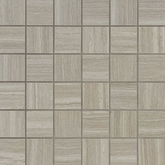 MS International Charishma 2" x 2" Mosaic Matte Silver