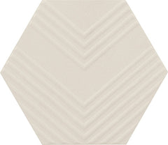 Marazzi Rhyme And Reason 4" X 5" Hexagon Ripple Mix Canvas