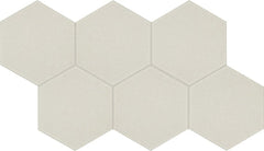 Marazzi Inyo 8" Hexagon Microban Crema