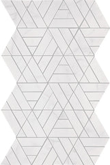 Daltile Perfit Mosaix 18" X RL" Mosaic Saran White / Trifecta
