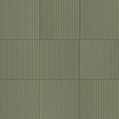 Marazzi Rhyme And Reason 6" X 6" Ripple Mix Artichoke