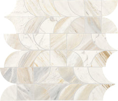 Daltile Gamma 14" X 16" Patchwork Mosaic Bella