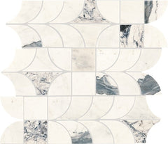 Daltile Gamma 14" X 16" Patchwork Mosaic Illusive