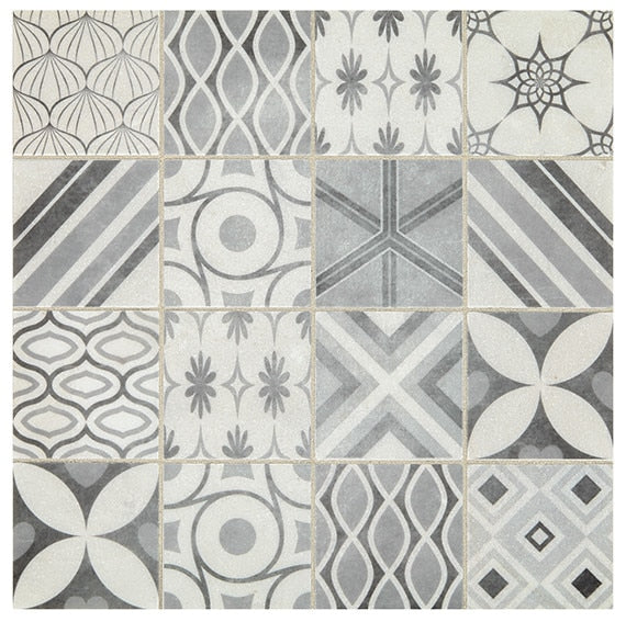 Daltile Sublimity 12" X 12" Mosaic 3" X 3" Breath Sequence