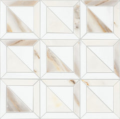 Daltile Gamma 12" X 12" Window Mosaic Bella Blend