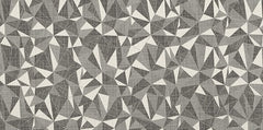 Daltile Fabric Art 12" X 24" Modern Kaleidoscope White Ash Prism