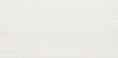 Daltile Fabric Art 12" X 24" Modern Linear White