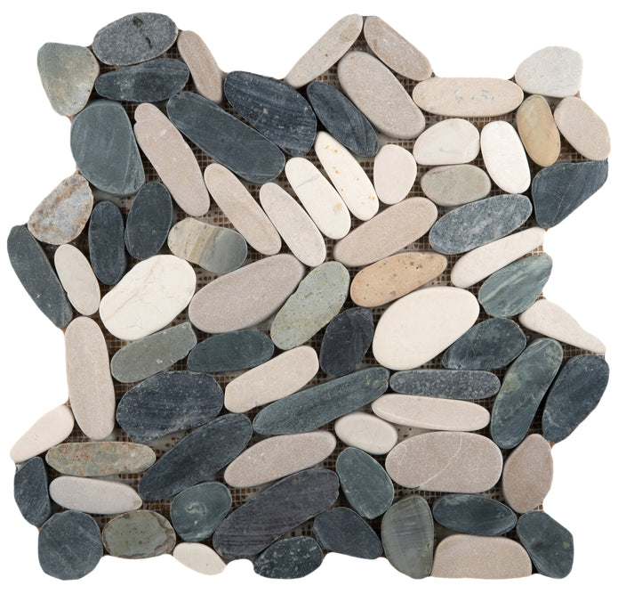 Emser Flat Venetian 12"x12" Mosaic 2"x2" 4 color