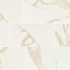 MS International Eden 12" x 24" Matte Calacatta