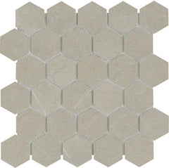 Emser Solara 10"x11" Hexagon Mosaic 2" Meriva