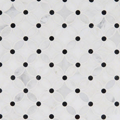 MS International Decorative Mosaic 12" x 12" Florita Arabescato Carrara