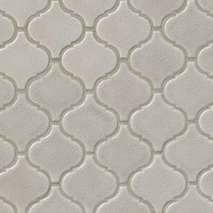 MS International Decorative Mosaic 12" x 12" Arabesque Fog