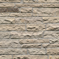 MS International Rockmount 12" x 12" Ledgestone Corners Fossil Rustic