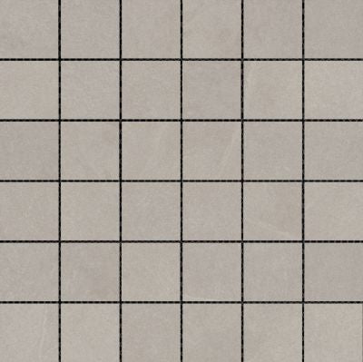 Emser Brook II 12" X 12" Mosaic 2" X 2" Cream