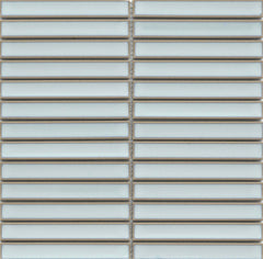 Emser Souvenir 12"x12" Stacked Mosaic "1x6" Polished Evora