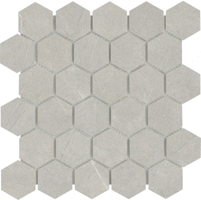 Emser Solara 10"x11" Hexagon Mosaic 2" Yaris