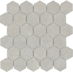 Emser Solara 10"x11" Hexagon Mosaic 2" Yaris