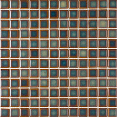Emser Afloat 13"x13" Mosaic 1"x1" Jade