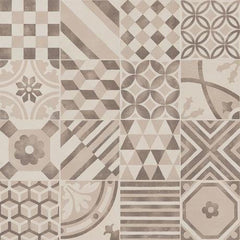 Marazzi Block 6" X 6" Deco Wht/Grg/Mocha