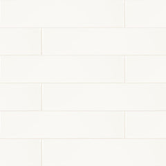 MS International Metropolis 3" x 24" Matte Bullnose Cloud