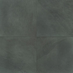 MS International Slate And Quartzite 16" x 16" Gauged Montauk Blue