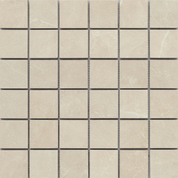 Emser Sterlina II 12" X 12" Mosaic 2" Hexagon Matte Ivory