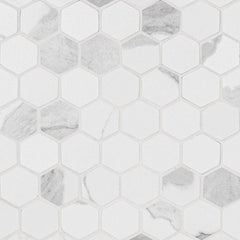 MS International Eden 2" x 2" Hexagon Matte Statuary