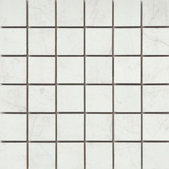 Emser Sterlina II 12"x12" Mosaic 2"x2" Matte White